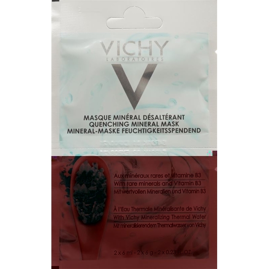Vichy mineral mask Moisturizing 2 Btl 6 ml