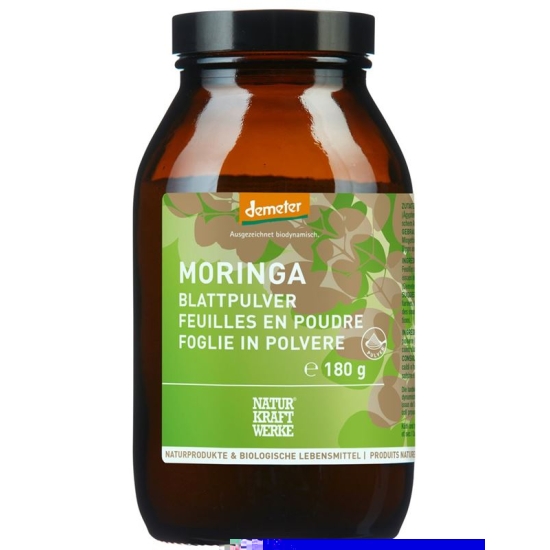 Naturkraftwerke Moringa Leaf Powder Demeter 180 g