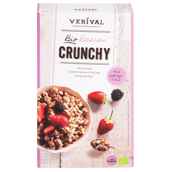 Verival Organic Berries Crunchy 375 g