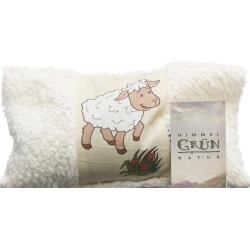 Himmelgruen Traubenkernkissen 18x14cm Sheep