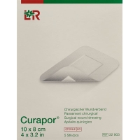 Curapor Chirurgisch Wundverband 10x8cm Steril 5 Stück