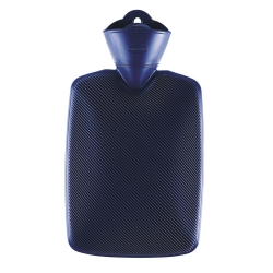 emosan Wärmeflasche Halblamelle Blau 1.8L