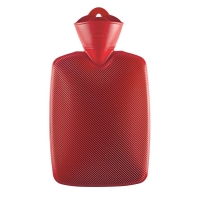 emosan Wärmeflasche Halblamelle Rot 1.8L