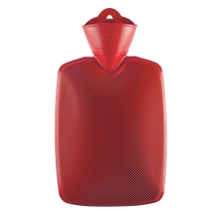 emosan Wärmeflasche Halblamelle Rot 1.8L