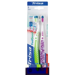 Trisa Feelgood Smart Clean Toothbrush Duo Soft