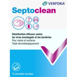 Septo-Clean Desinfektion Feuchttücher 10 Stück