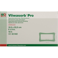 Vliwasorb Pro Wundverband 12.5x22.5cm 10 Stück