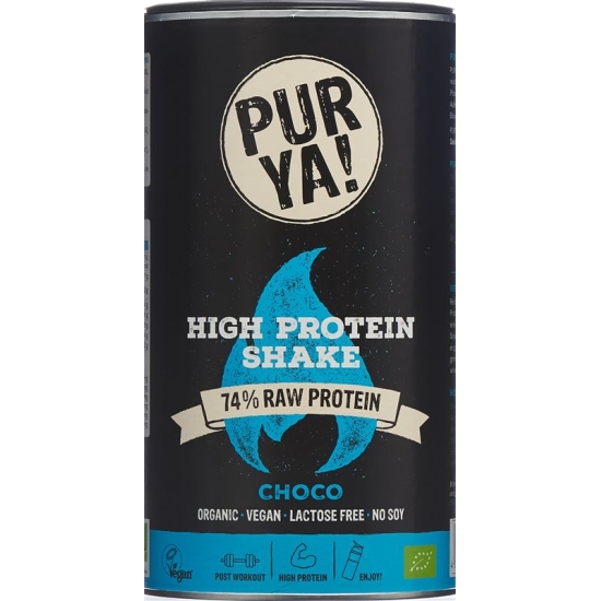 Purya! Vegan High-Protein Shake Choco Bio 550g buy online