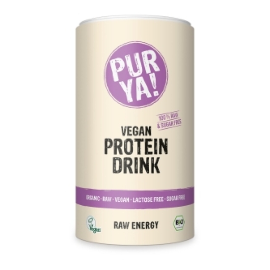 Purya! Vegan Protein Drink Raw Energy Bio 550g buy online