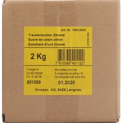 Vitalp Traubenzucker Zitrone 2kg
