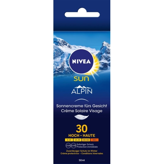 Nivea Sun Alpin Sonnencreme Gesicht LSF 30 50ml buy online