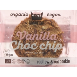 Kookie Cat Vanilla Choc Chip Cookie 50g