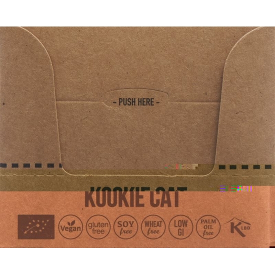 Kookie Cat Cacao Nibs Walnut Cookie 12x 50g buy online