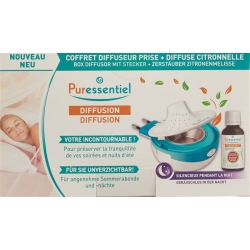 Puressentiel Box diffuser plug + 1 citronella