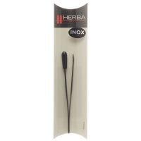 Herba Pinzette Schräg Inox Schwarz