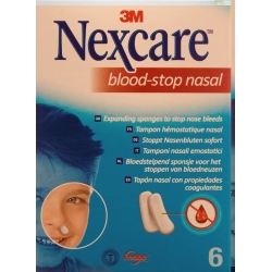 3M Nexcare Blood Stop Nasal Plugs (neu) 6 Stück