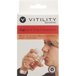 Vitility Mug Sure-Grip 200ml Transparent