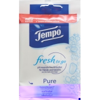 Tempo Fresh To Go Pure Tuecher 10 Stück