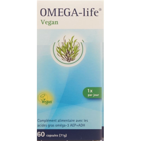 Omega Life Vegan Box 60 capsules buy online