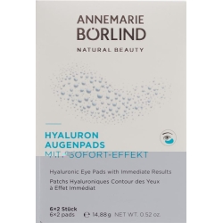 Boerlind Hyaluron Augenpads mit Sofort-Effekt 6 Stück
