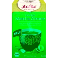 Yogi Tea Grüntee Matcha Zitrone 17 Beutel 1.8g