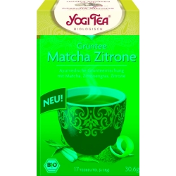 Yogi Tea Grüntee Matcha Zitrone 17 Beutel 1.8g