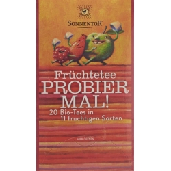 Sonnentor Probier Mal! Früchtetee Beutel 20 Stück