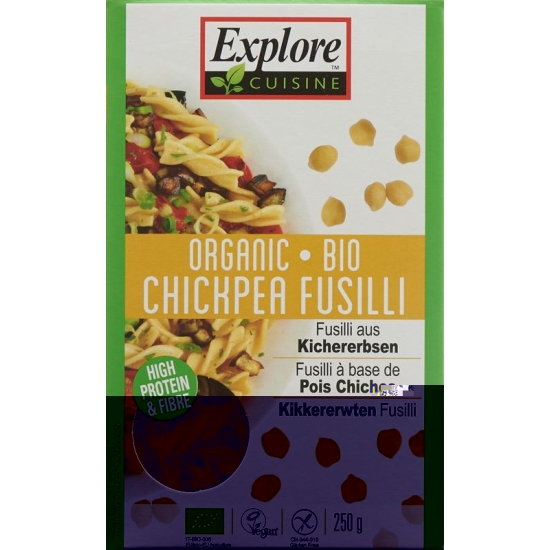 Explore Cuisine Fusilli Aus Kichererbs Bio 250g buy online