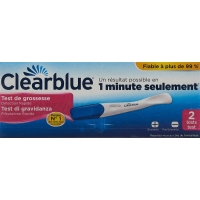 Clearblue pregnancy test 2 pcs Rapid detection