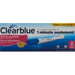 Clearblue pregnancy test 2 pcs Rapid detection