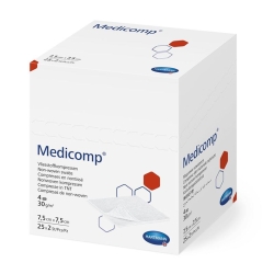 Medicomp Bl 4 Fach S30 7.5x7.5 Steril 100x 2 Stück