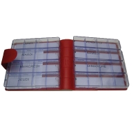 Medimax Medikamentenbox 7t Rot Franzoesisch