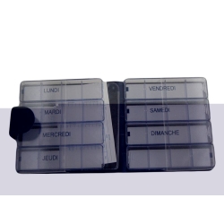 Medimax Medikamentenbox 7t Blau Englisch