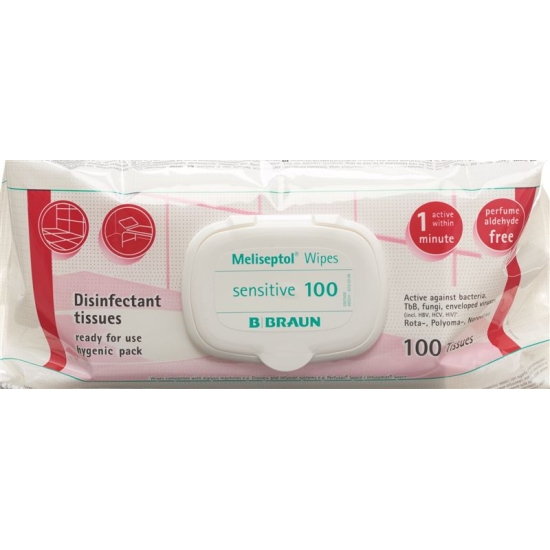 Meliseptol Wipes Sensitive 100 (flow pack) buy online