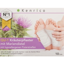 Kenrico Kräuterpflaster Mariendistel 10 Stück