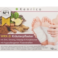 Kenrico Kräuterpflaster Zimt Gins Kelp Konj 10 Stück