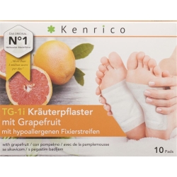 Kenrico Kräuterpflaster Grapefruit 10 Stück