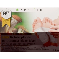 Kenrico Kräuterpflaster Agaricus Blaz Muri 10 Stück