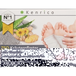 Kenrico Kräuterpflaster Zeolith 10 Stück