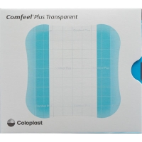 Comfeel Plus Hydrokol Verband 10x10cm Trans 10 Stück