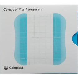 Comfeel Plus Hydrokol Verband 10x10cm Trans 10 Stück