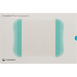 Comfeel Plus Hydrokol Verband 15x20cm Trans 5 Stück