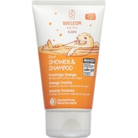 Weleda Kids 2in1 Shower&Shampoo Fruchtige Orange 150ml