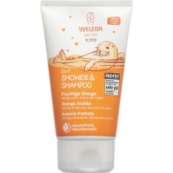 Weleda Kids 2in1 Shower&Shampoo Fruchtige Orange 150ml