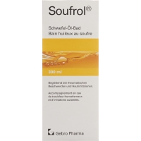 Soufrol sulphur-oil-bath bottle 300ml