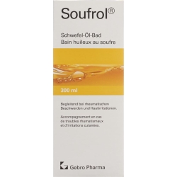 Soufrol sulphur-oil-bath bottle 300ml
