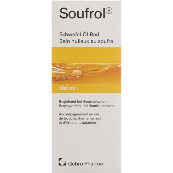 Soufrol sulphur-oil-bath bottle 300ml buy online