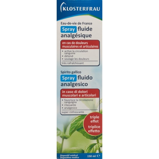 Klosterfrau Franzbranntwein Fluid Spray 150ml buy online