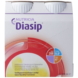 Diasip Trinknahrung Vanille (alt) 4 Flasche 200ml