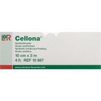 Cellona Synthetikwatte 10cmx3m Weiss Rolle 4 Stück